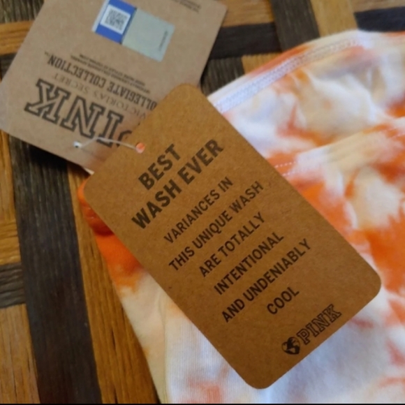 VS PINK Tie Dye Tube/ Crop Top Sz: L - Picture 6 of 6